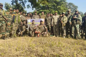 चौपारण थाना क्षेत्र में अवैध अफीम की खेती का विनष्टीकरण, लगभग 10 एकड़ में लगी फसल नष्ट