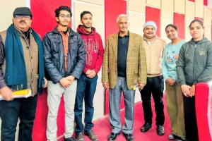 विभावि स्नातकोत्तर जन्तुविज्ञान‌‌ के विद्यार्थी भारतीय विज्ञान सम्मेलन, तीरुपति में‌ ले रहे हैं भाग