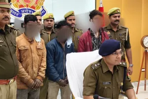 चोपन पुलिस को  मिली बड़ी सफलता, तीन शातिर अभियुक्त गिरफ्तार