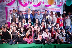 ऊच्च प्राथमिक विद्यालय में मनाया गया वार्षिकोत्सव ,आयोजित हुए खेलकूद