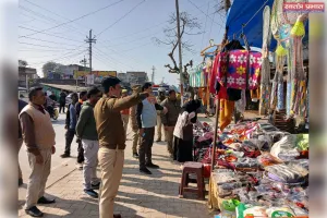 कस्बा में जाम को लेकर तहसील प्रशासन ने दी चेतावनी