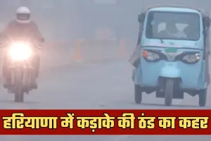 Haryana Weather: हरियाणा में कड़ाके की ठंड का कहर, कई जिलों में कोल्ड डे की चेतावनी