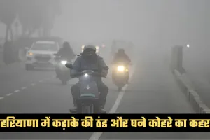 Haryana Weather: हरियाणा में कड़ाके की ठंड और घने कोहरे का कहर, जानें अगले 3 दिन कैसा रहेगा मौसम 