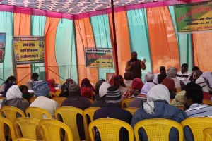 विकास खंड स्तरीय किसान सभा का आयोजन, फसल वृद्धि और नैनो डीएपी  उपयोग करने पर जोर