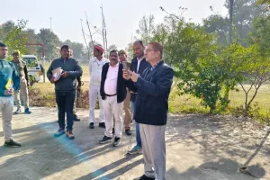 जिलाधिकारी  ने किया कठपुरवा मिनी स्टेडियम का औचक निरीक्षण जनपद के सभी ब्लॉकों में खेल मैदान बनाने के दिए निर्देश