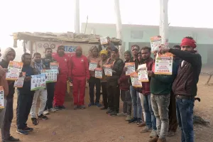 नौडीहा  में शीतलहर व सर्पदंश से बचाव हेतु चलाया गया जागरूकता अभियान