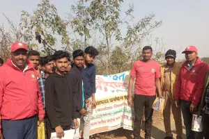 रामगढ़  क्षेत्र में जिला आपदा प्रबंधन प्राधिकरण सोनभद्र के तत्वाधान में चलाया गया जागरुकता अभियान