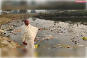 मनोरमा नदी व मखौड़ा धाम की दुर्दशा पर जनआक्रोश, जनहित में संघर्ष जारी रहेगा – चन्द्रमणि पाण्डेय ‘सुदामा’