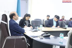 जिलाधिकारी की अध्यक्षता में जिला पेयजल एवं स्वच्छता मिशन की बैठक सम्पन्न 