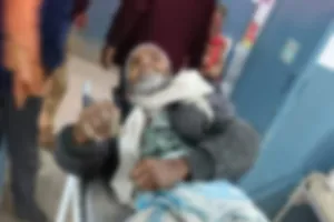 झटका मशीन की चपेट में आने से बुजुर्ग की मौत