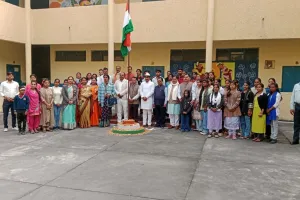 एनटीपीसी परिसर में हर्षोल्लास के साथ मनाया गया  77 वां गणतंत्र दिवस