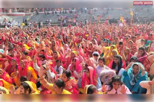 अस्थल मंदिर में उमड़ा हिंदू एकता का सैलाब, एल-1 बस्ती में हुआ ‘विशाल हिंदू सम्मेलन’