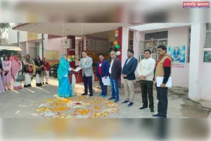 गणतंत्र दिवस के पावन अवसर पर सामुदायिक स्वास्थ्य केन्द्र हर्रैया में राष्ट्रीय क्षय रोग उन्मूलन कार्यक्रम