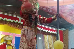 चोपन में कान्हा की बाल लीलाएँ देख दर्शक  हुए भाव विभोर