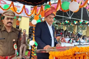 अनपरा परियोजना में धूमधाम से मनाया गया 77वां गणतंत्रदिवस समारोह।