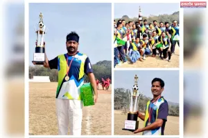 ओबरा तापीय परियोजना ने जीता जोनल फुटबॉल का खिताब रोमांचक मुकाबले में अनपरा को दी मात