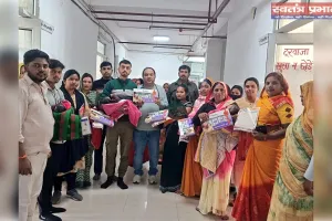 जिला अस्पताल गौरीगंज में कन्या जन्मोत्सव का आयोजन