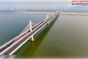 प्रधानमंत्री नरेंद्र मोदी ने गुवाहाटी में कुमार भास्कर बर्मा सेतु का किया उद्घाटन 