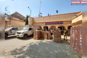 बलिया में STF-पुलिस की बड़ी कार्रवाई, 471 पेटी अवैध शराब बरामद; तीन तस्कर गिरफ्तार