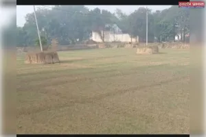 बिधनू थाना क्षेत्र के शम्भुआ में चारागाह भूमि पर अवैध खनन