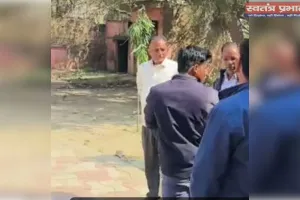 कानपुर के सजेती थाना क्षेत्र में बेटे के सामने मां को डंपर ने रौंदा