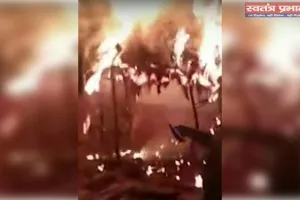 सजेती क्षेत्र में ट्रैक्टर निकालने पर बवाल, दलित का घर फूंका