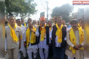 राष्ट्रीय संत गाड़गे महाराज की धूमधाम से निकाली भव्य शोभायात्रा