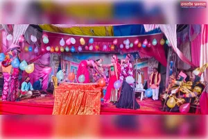 राम विवाह का मंचन देख खुशी से झूम उठे दर्शक