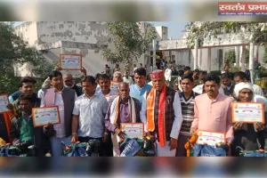 सिद्धार्थनगर में 286 किसानों को मिले डीजल पंप सेट : मुख्यमंत्री लघु सिंचाई  योजना के तहत हुआ वितरण