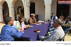 थाना दिवस में 10 शिकायतें दर्ज, एक का मौके पर निस्तारण — शेष के लिए पुलिस-राजस्व टीम गठित