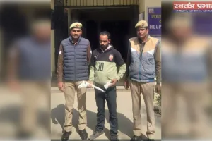 मारपीट के मामले में तमंचा लहराते वाले को पुलिस ने पकड़ कर भेजा जेल 