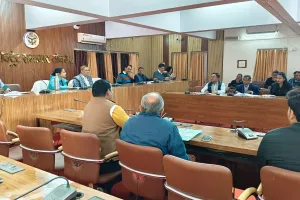 सी.एम. डैशबोर्ड के माध्यम से विकास कार्यों की समीक्षा बैठक संपन्न