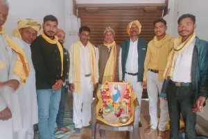 गोंगपा कार्यकर्ताओं ने जयंती पर संत शिरोमणि रविदास को किया याद