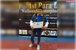 उत्तर प्रदेश का गौरव बने प्रयागराज के डॉ. दीपक कुमार त्रिपाठी।