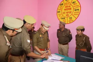पुलिस अधीक्षक ने किया कोन थाने का वार्षिक निरीक्षण, सम्बन्धित को दिए  आवश्यक निर्देश