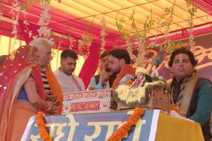 मर्यादा और आचरण से स्त्री पूजनीय होती है- मनीष शरण जी महाराज