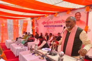 कोन–विंढमगंज मार्ग के नवनिर्माण हेतु  सदर विधायक ने  किया  विधि  विधान से भूमि पूजन , किया शिलान्यास