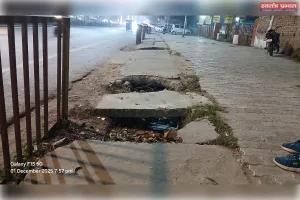 खुला नाला होने से गंदगी का साम्राज्य