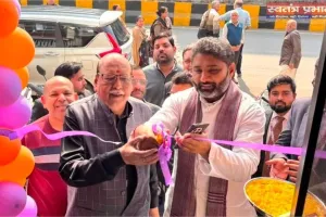 करोलबाग में सड़क पानी और जन सुविधा कॉम्प्लेक्स का उद्घाटन विधायक विषेश रवि 