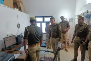 गोरखपुर में पुलिस महकमे में  एसएसपी डॉ कौस्तुभ का औचक निरीक्षण मचा हड़कंप: