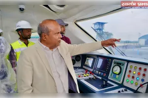 आरेडिका में वंदे भारत प्रोटोटाइप रेक का सफल ट्रायल