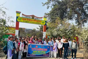 एनएसएस पर्यावरण जागरूकता शिविर: के.के.पी.जी. कॉलेज ने आयोजित किया पर्यावरण संरक्षण कार्यक्रम