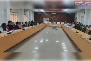 सड़क सुरक्षा मानको की अनदेखी करने वाले विभागीय अधिकारियों के विरूद्ध सख्त कार्यवाही की जायेंगी