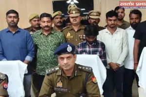 बस्ती जिले मेंचोरी की कई घटनाओं का खुलासा, 6 गिरफ्तार