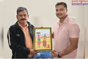 कांस्टेबल दीपक कुमार गुप्ता हुए सम्मानित