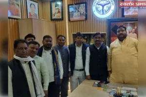 बलरामपुर बुद्धा पार्क की बाउंड्री वॉल तोड़ी गई:सौंदर्यीकरण और विस्तार के लिए तैयारी शुरू 