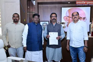 लिट्टीपाड़ा विधायक हेमलाल मुर्मू ने मुख्यमंत्री से की मुलाकात