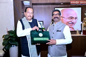 झारखंड में 1.58 लाख करोड़ का अबुआ दिशोम बजट पेश