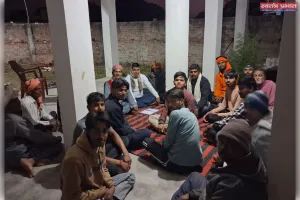 कोयली गांव में सनातन हिंदू सम्मेलन की तैयारी को लेकर बैठक संपन्न