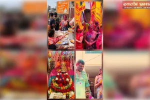 श्रद्धा और आस्था की साथ निकाली गई भव्य शोभा यात्रा